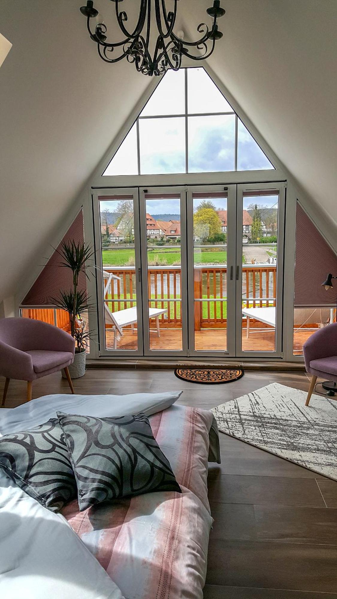 Hotel Grohnder Faehrhaus Emmerthal Dış mekan fotoğraf