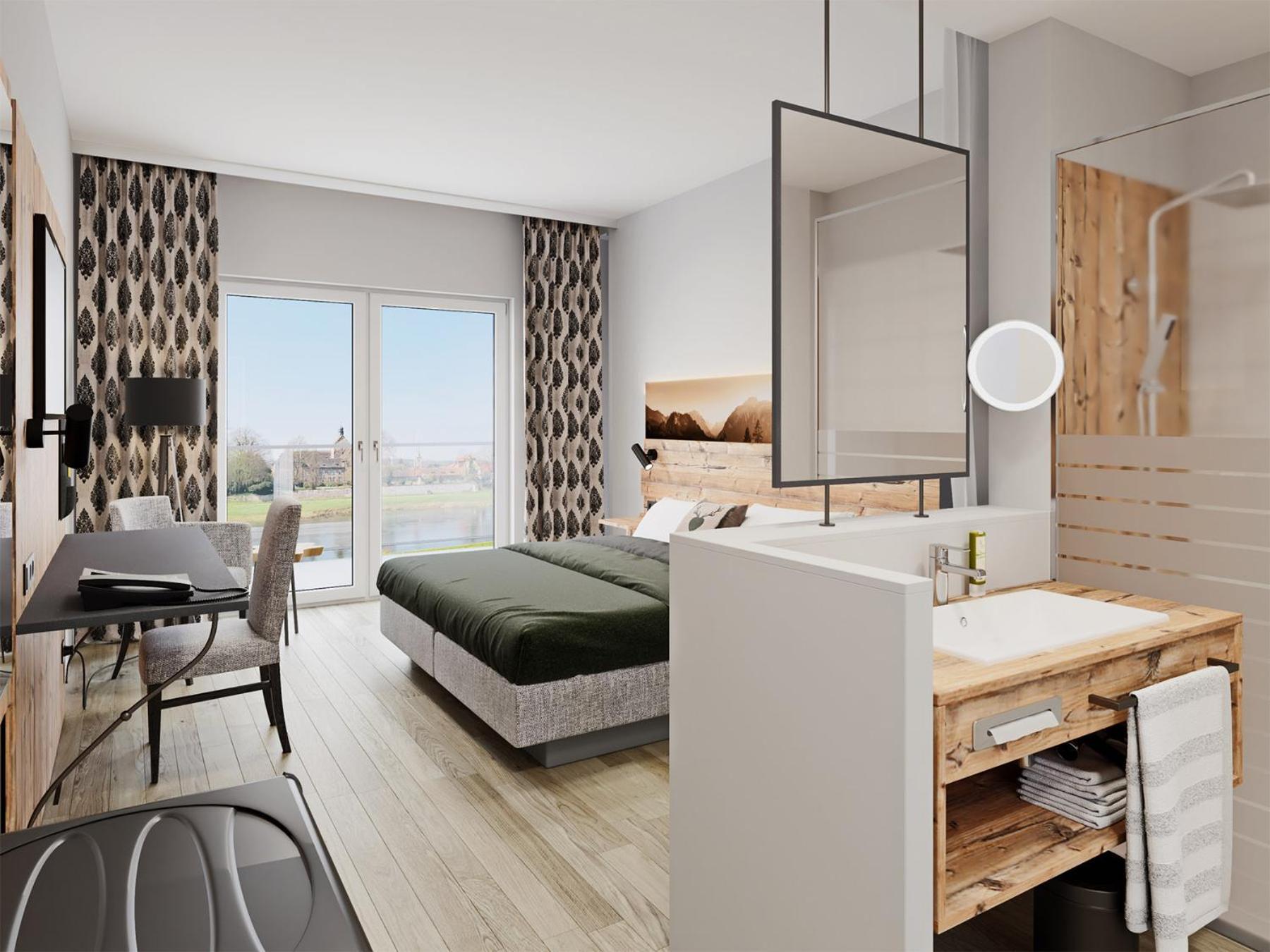 Hotel Grohnder Faehrhaus Emmerthal Dış mekan fotoğraf